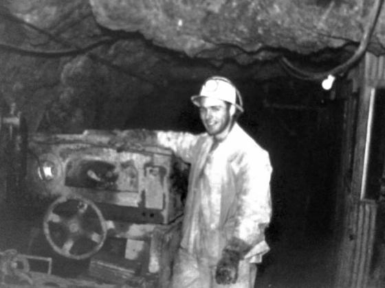Zeke was a hardrock miner. Photo credit the Zanoni Family