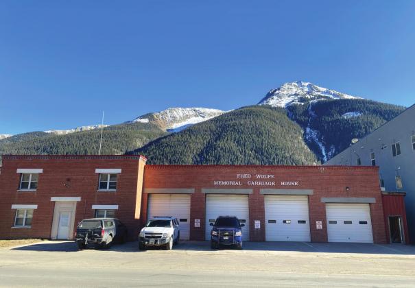 The Carriage House, built 50 years ago, no longer serves the needs of the San Juan County EMS teams or the community in Silverton. Tyler George hopes to build a new emergency services headquarters, which would also leave the Carriage House open for other town agencies as need grows all around. Photo Credit Silverton Standard