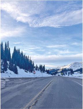 Photo credit Katey Fetch Highway 550 at the San Juan Country line.